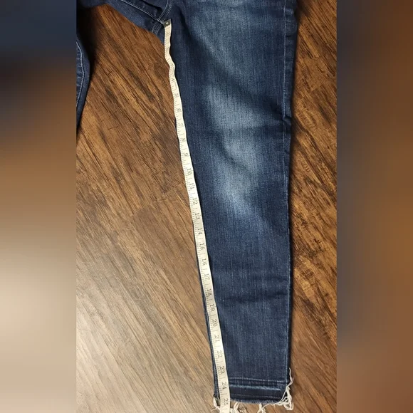 Women's Lucky Brand Size 6/28 Ava Skinny  Jeans With Raw Hem - Picture 5 of 5